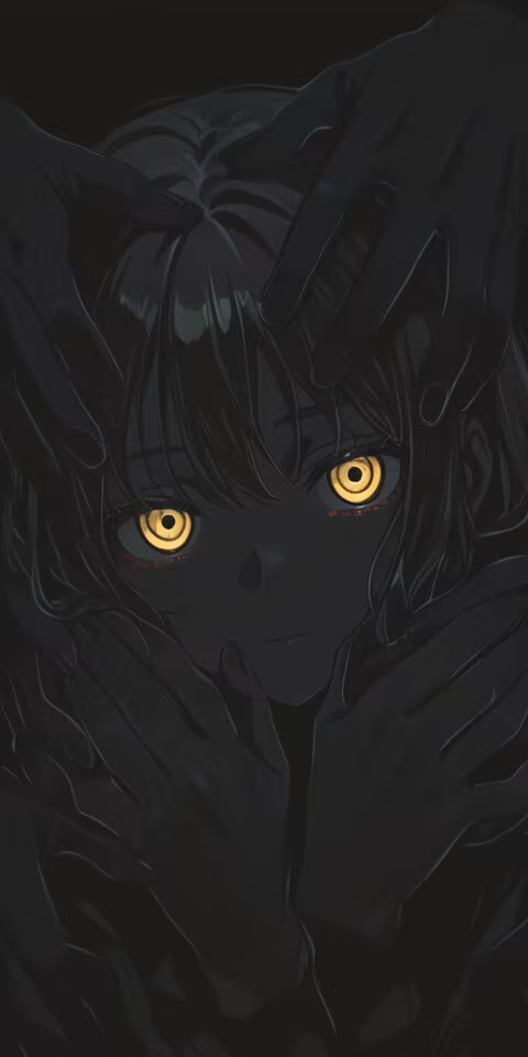 Un portrait rapproché de Kurumi Tokisaki, dans le style des dessins animés japonais,... Alcatel 1x