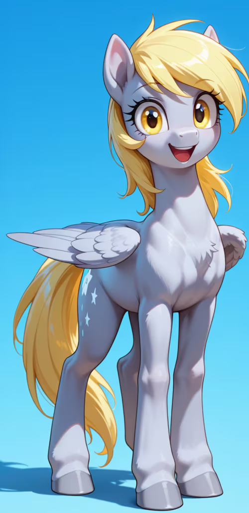 Illustration numérique représentant le personnage Derpy Hooves de la série My Little... Samsung Galaxy A6