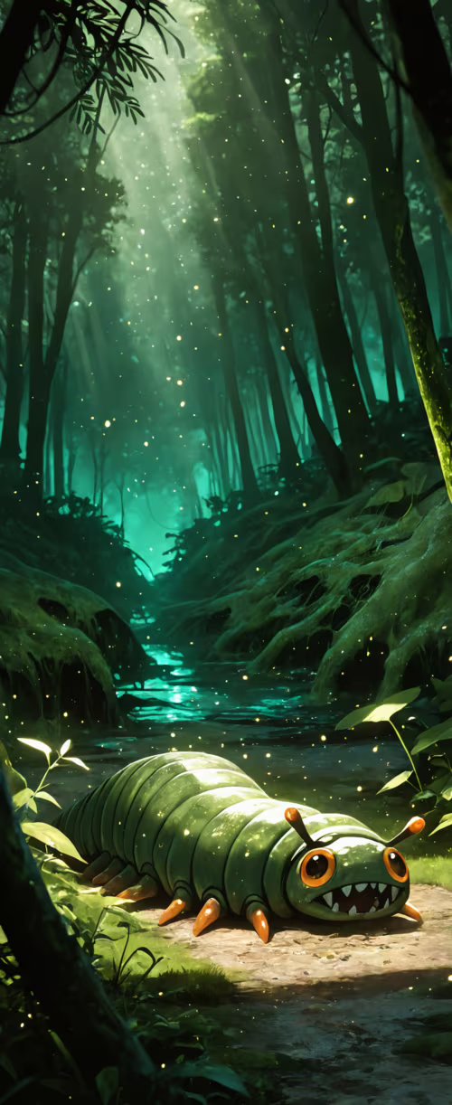 Une jeune fille au style manga, avec des cheveux bruns, est allongée sur le sol recouvert... Tecno Phantom V Flip2