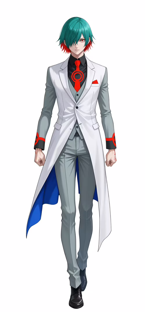 Illustration complète du personnage Hibari, dans le style de l’anime Tohyōgi, montrant... Vivo Y91C