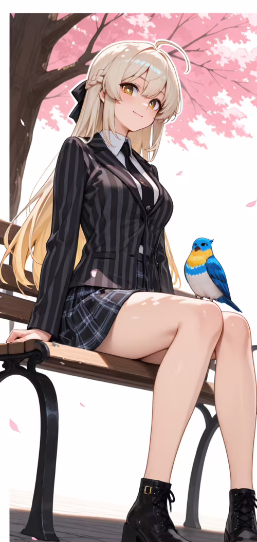 Illustration complète du corps de Tendou Arisu, personnage de Blue Archive, assise... Cubot R15 Pro