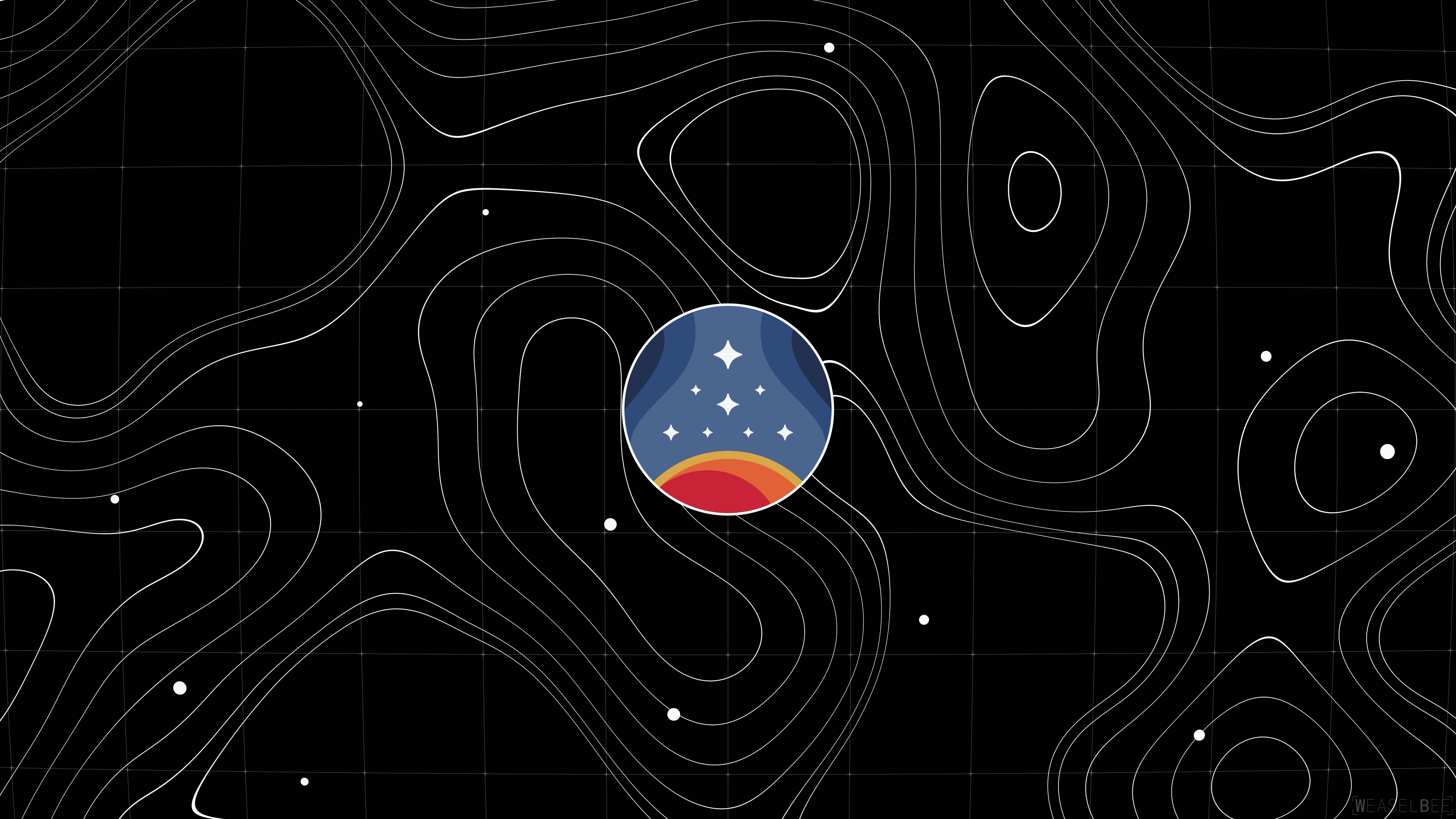 Illustration minimaliste de science-fiction sombre représentant la silhouette d’un astronaute dans l’espace profond, avec des contrastes marqués et des tons sombres, optimisée pour les écrans OLED.