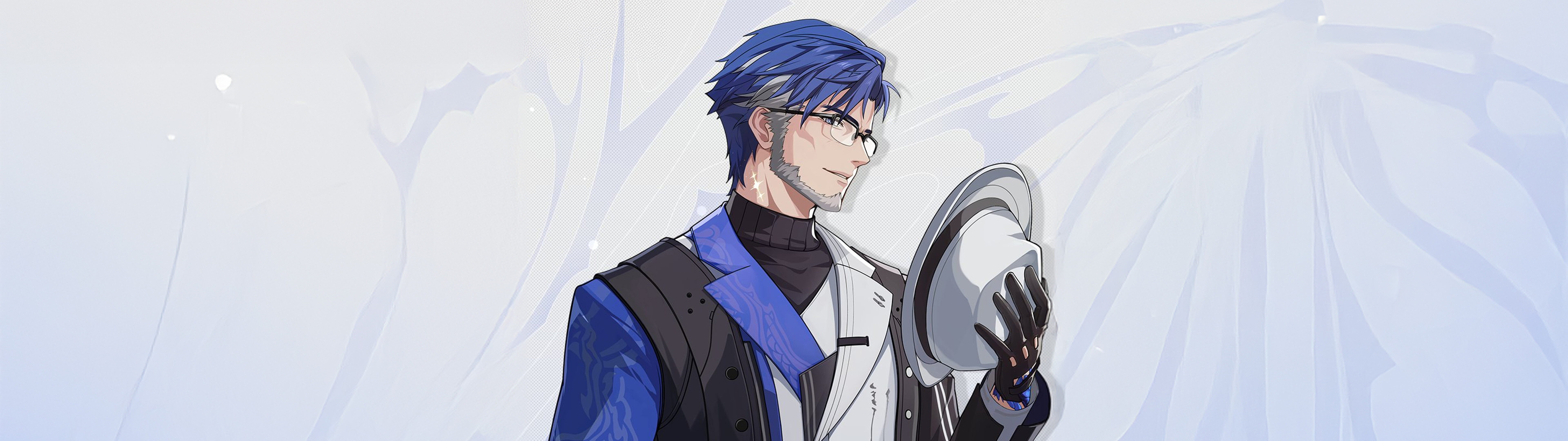 Une illustration de haute qualité du personnage de Yuanwu, tirée du jeu vidéo Wuthering Waves.